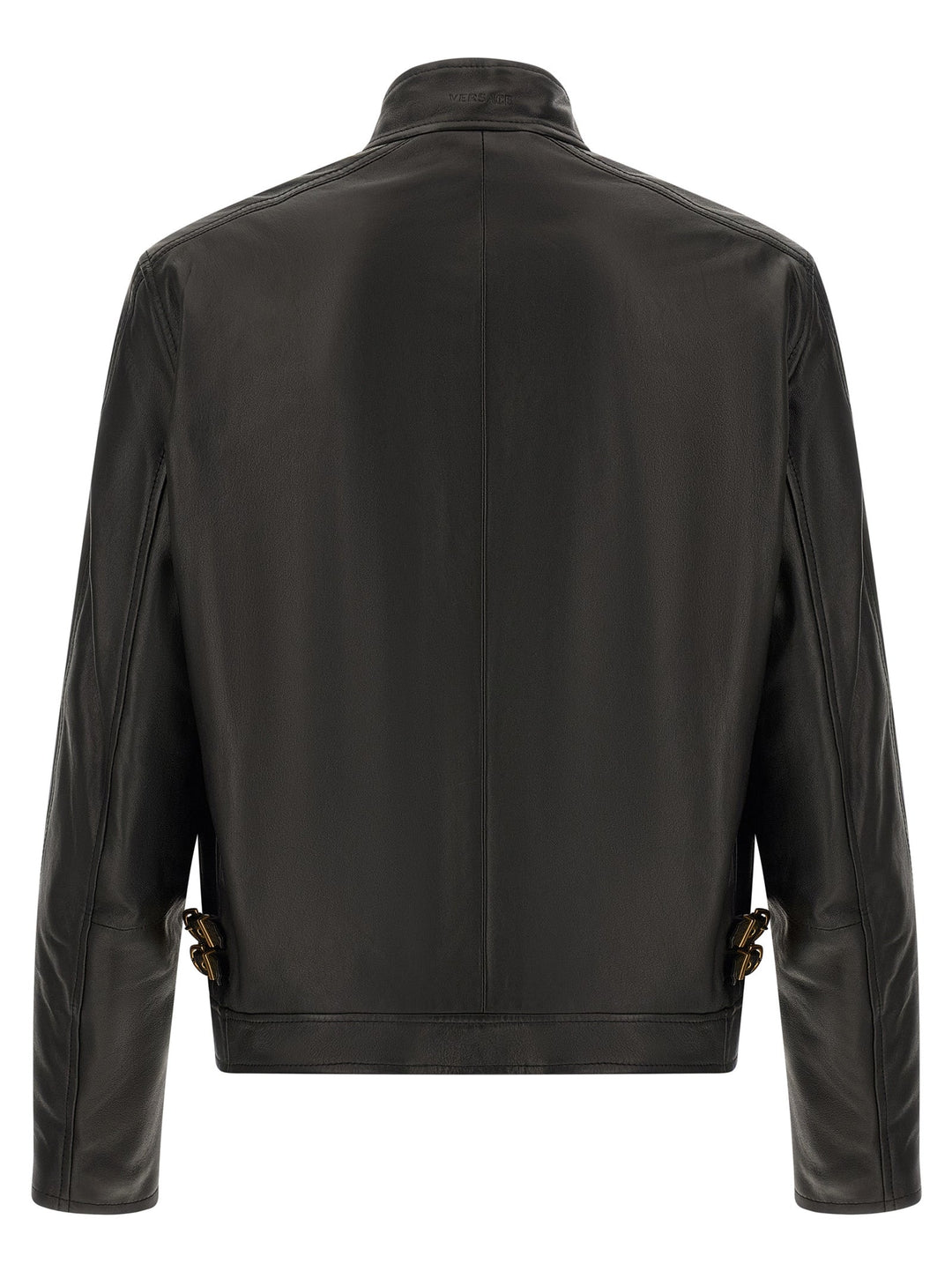Men’s Versace Black Lamb Leather Jacket