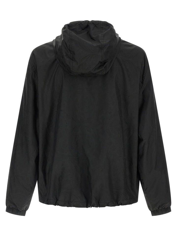 Men’s Versace Black Nylon Shell Jacket