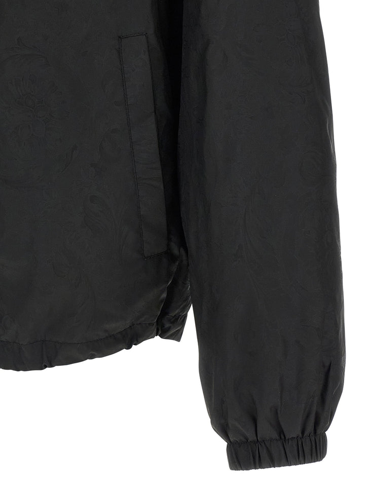Men’s Versace Black Nylon Shell Jacket