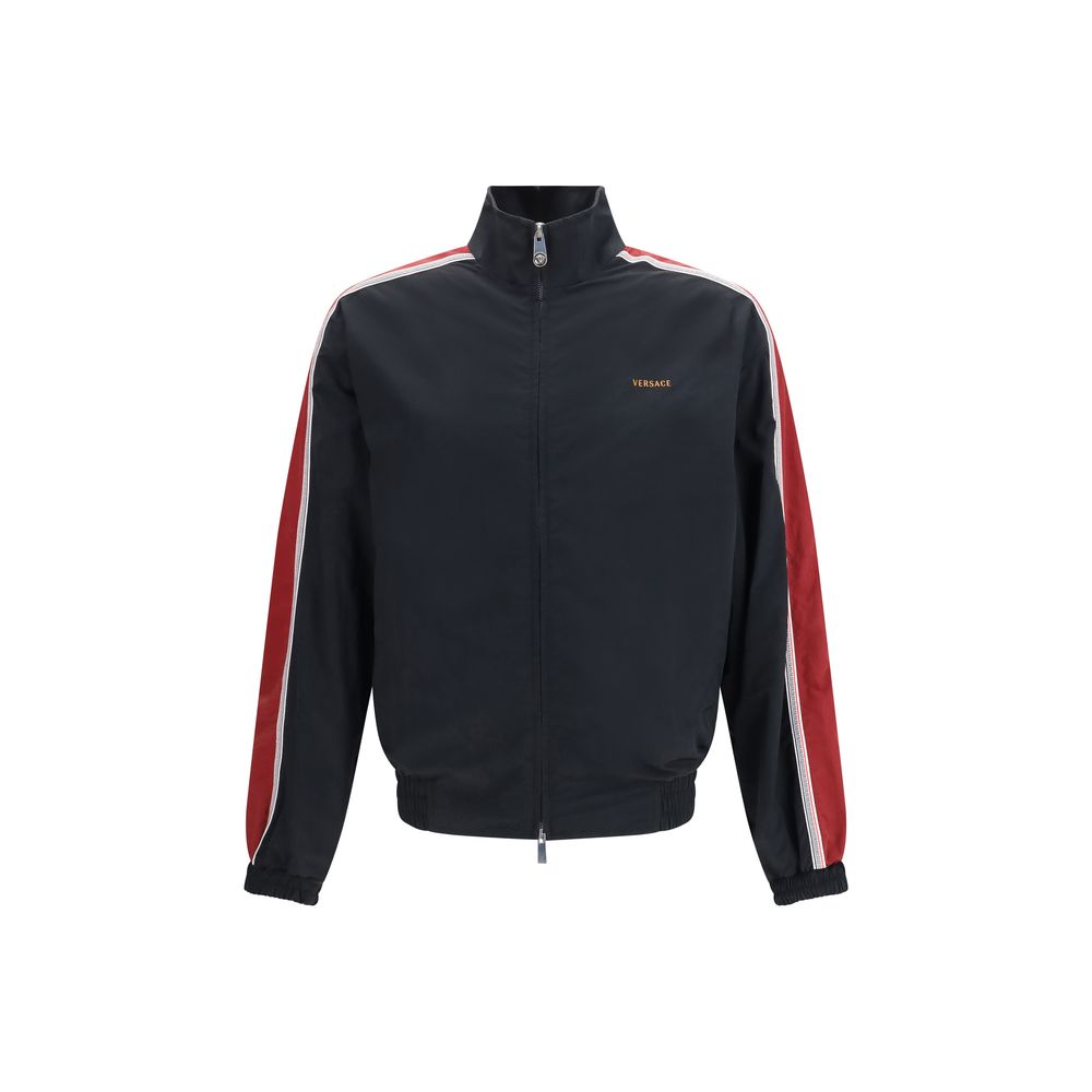 Men’s Versace Black Polyamide Bomber