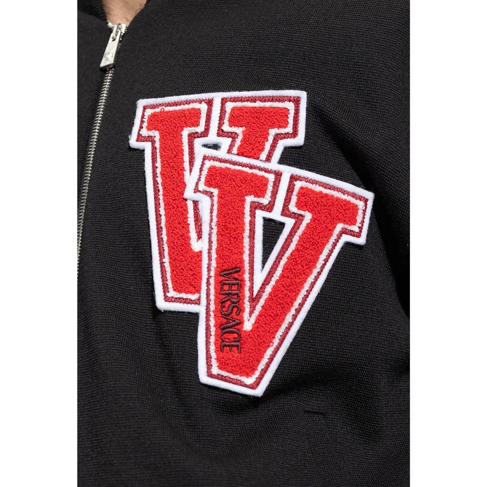 Men’s Versace Black Virgin Wool Bomber