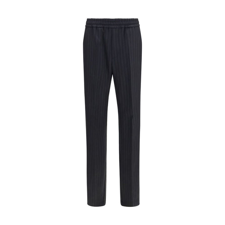 Men’s Versace Black Wool Oves Aries Dress Pants