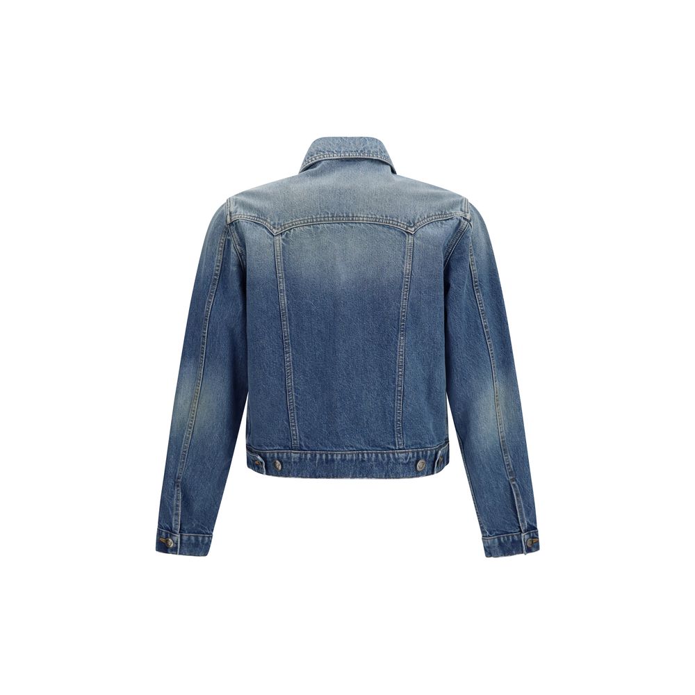 Men’s Versace Blue Cotton Denim Jacket