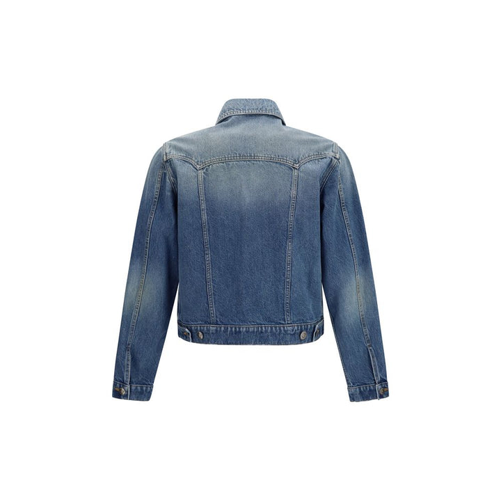 Men’s Versace Blue Cotton Denim Jacket