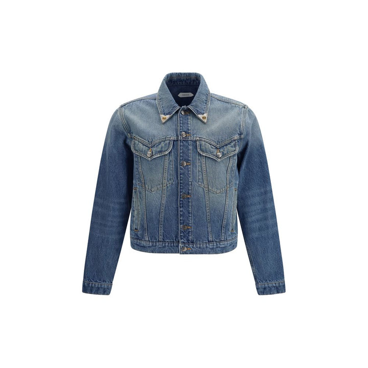 Men’s Versace Blue Cotton Denim Jacket