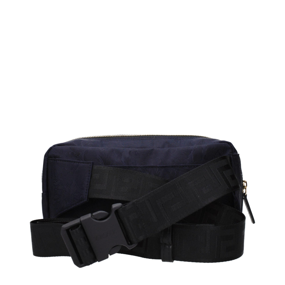 Men’s Versace Blue Fabric Backpack