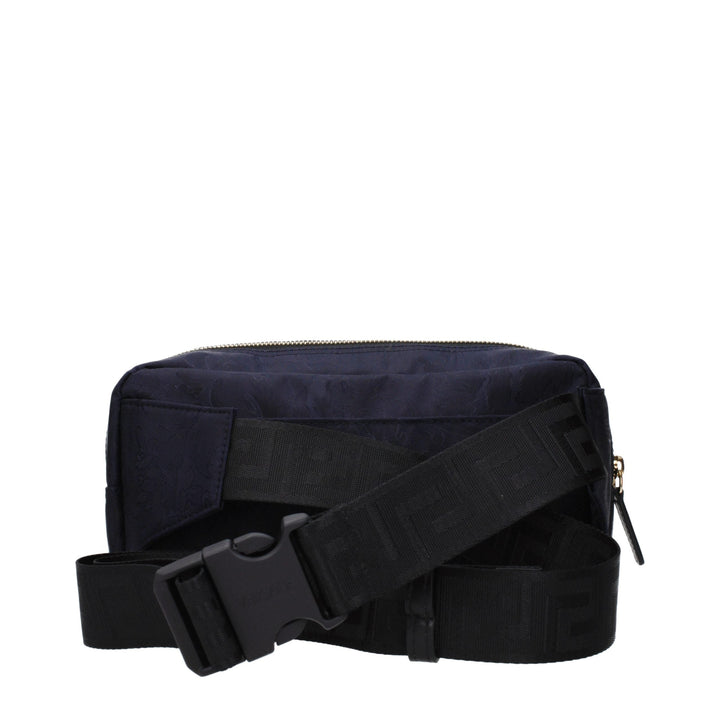 Men’s Versace Blue Fabric Backpack