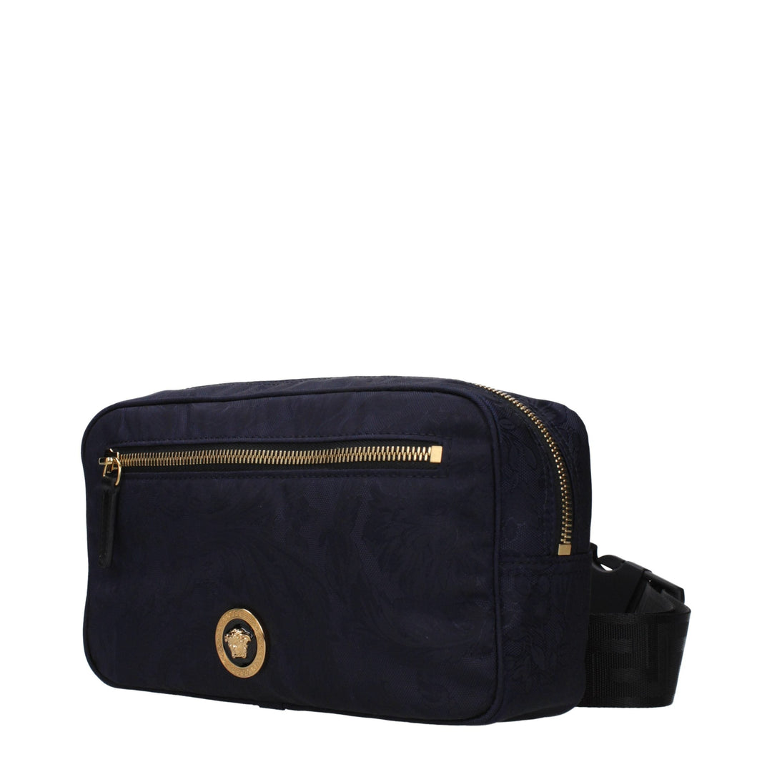 Men’s Versace Blue Fabric Backpack