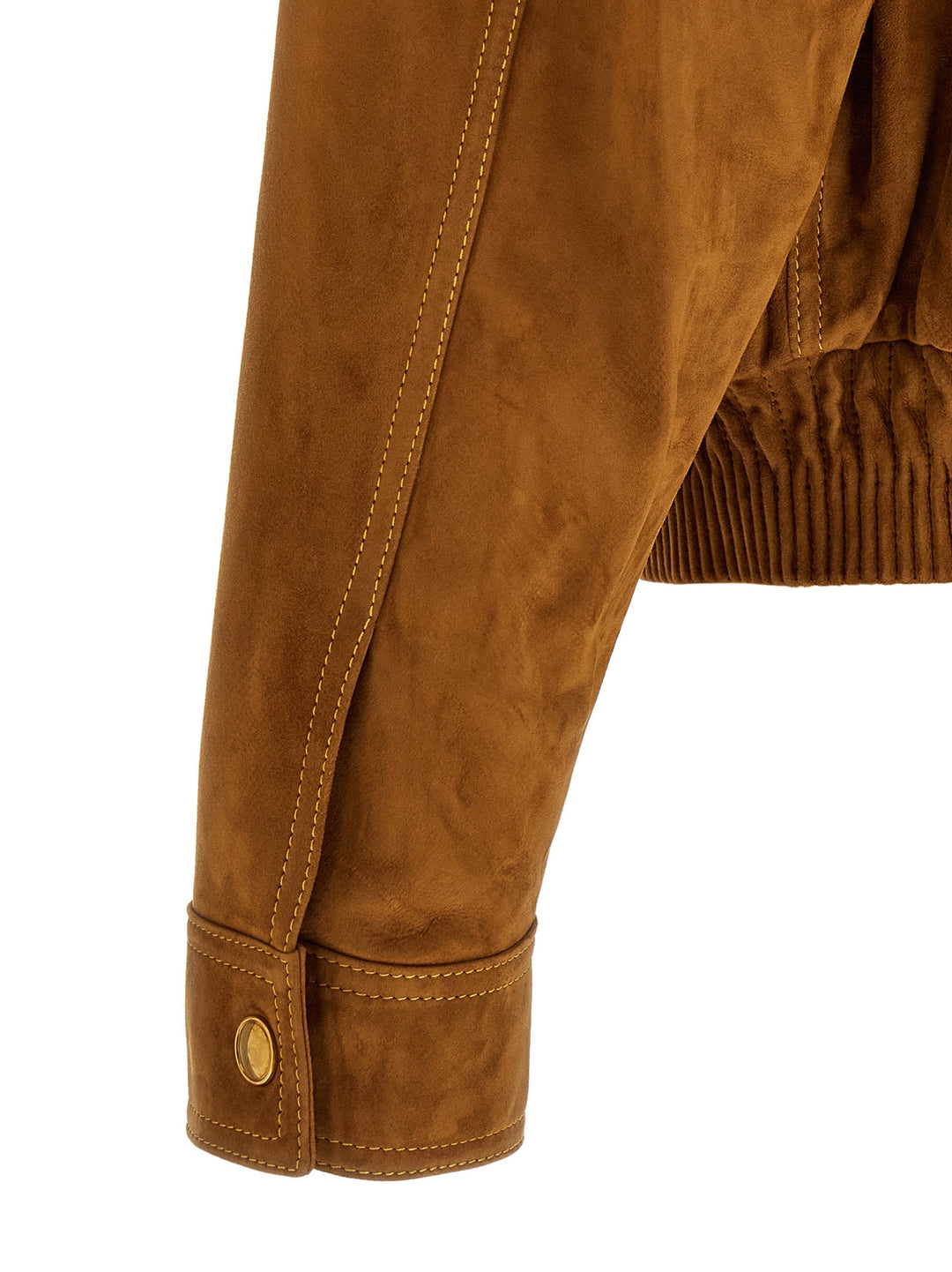 Men’s Versace Brown Lamb Leather Jacket