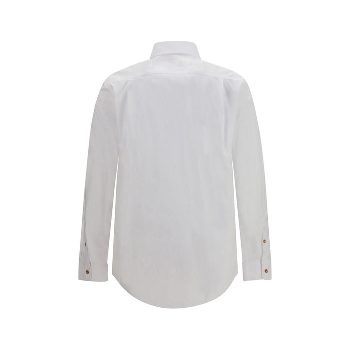Men’s Vivienne Westwood White Cotton Dress Shirt