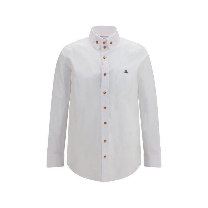 Men’s Vivienne Westwood White Cotton Dress Shirt