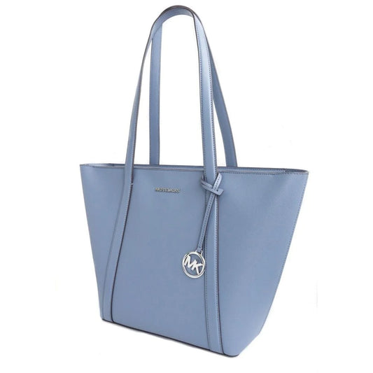 Michael Kors 35S4S3FT3IDEN Blue Canvas Bag 28x28x13cm