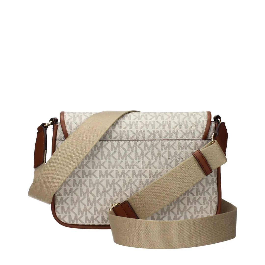 Women’s Michael Kors Beige Fabric Crossbody Bag