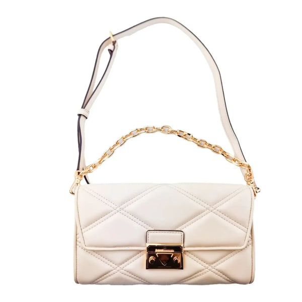 Michael Kors - Beige Leather Shoulder Bag