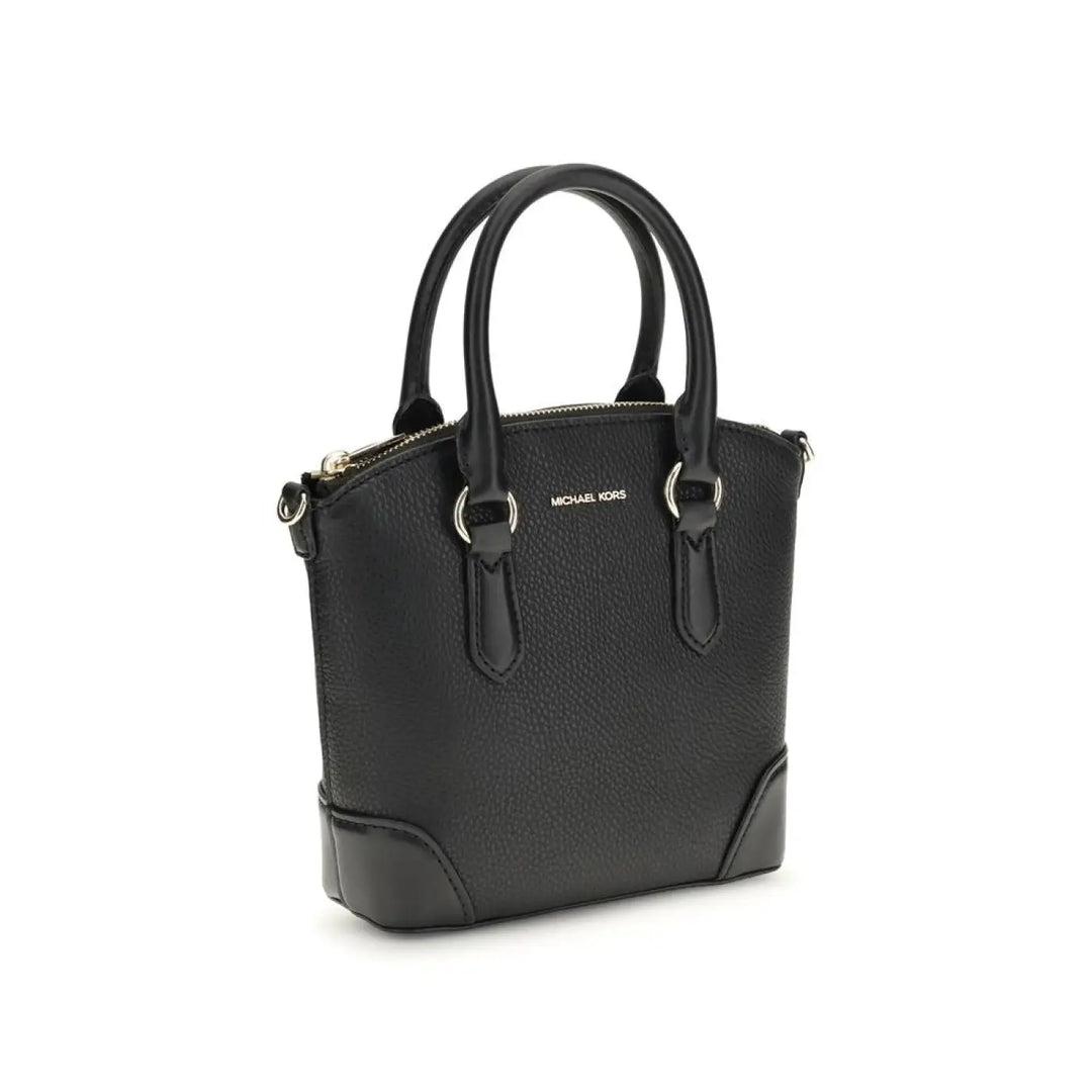 Michael Kors Black Calf Leather Bos Taurus Handbag