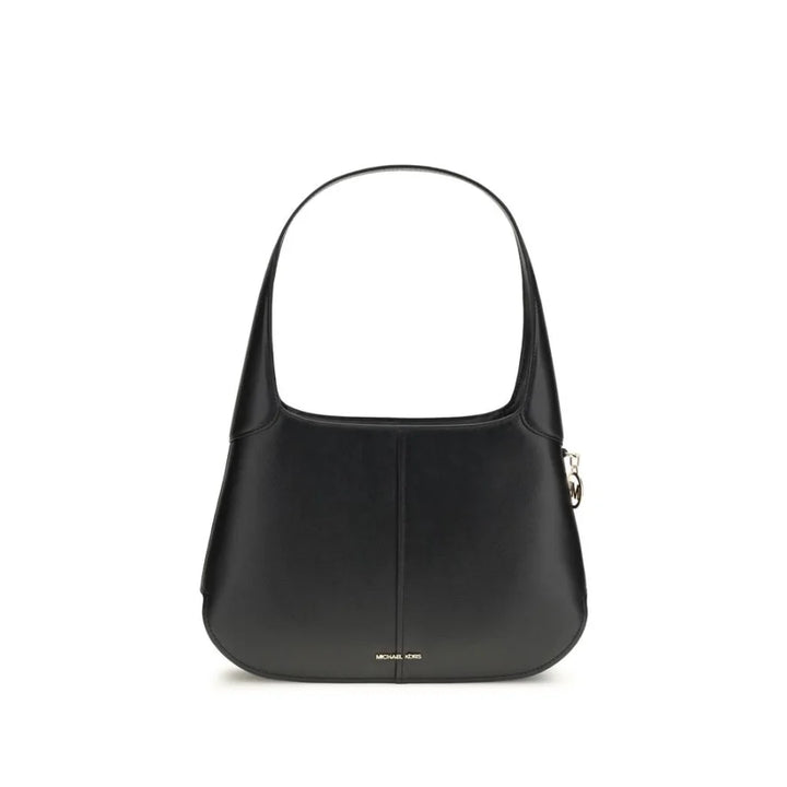 Michael Kors Black Calf Leather Bos Taurus Shoulder Bag