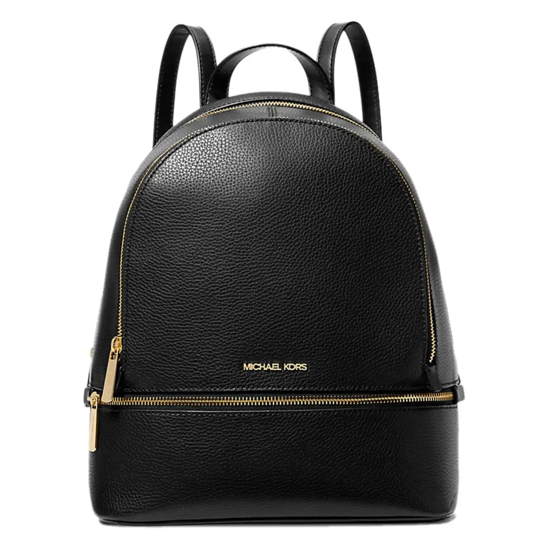Michael Kors Black Canvas Backpack