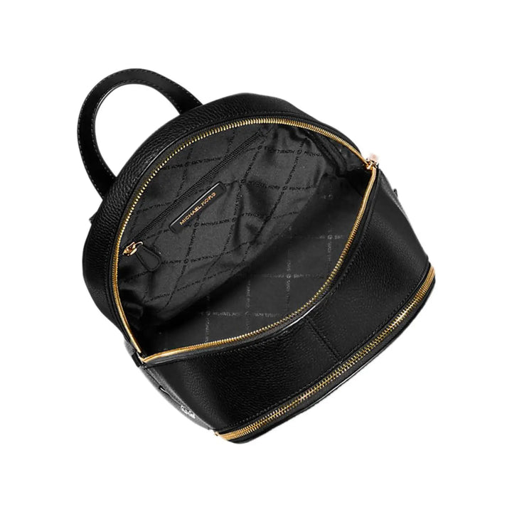 Michael Kors Black Canvas Backpack