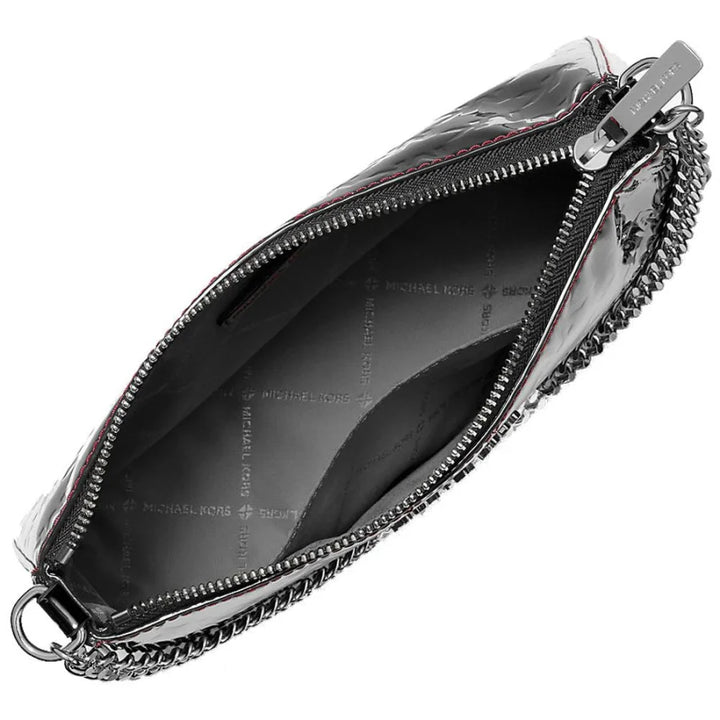 Michael Kors Black Canvas Clutch Bag