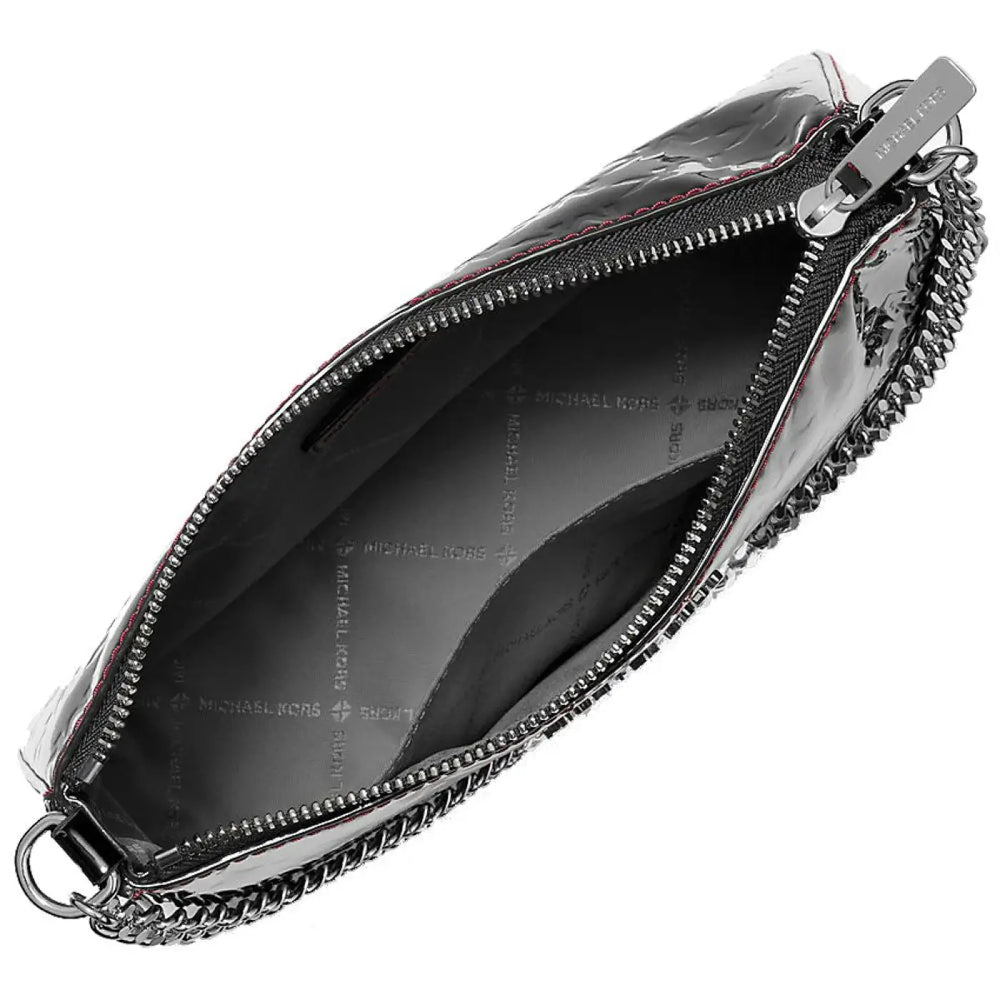 Michael Kors - Black Canvas Clutch Bag