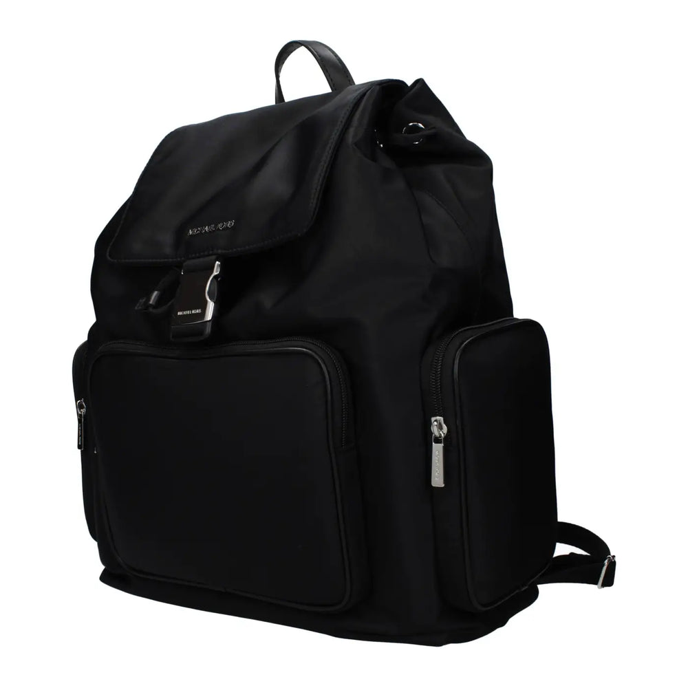 Michael Kors Black Fabric Backpack