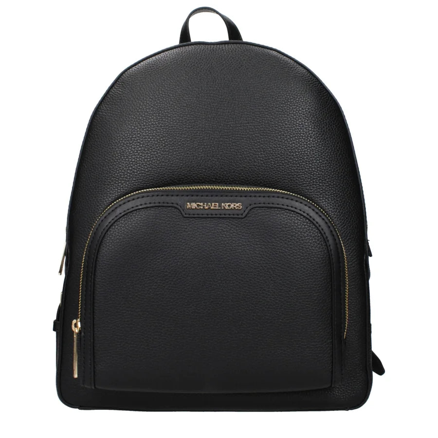 Michael Kors Black Leather Backpack