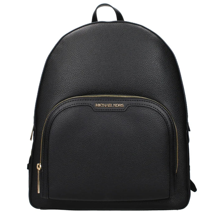 Michael Kors Black Leather Backpack