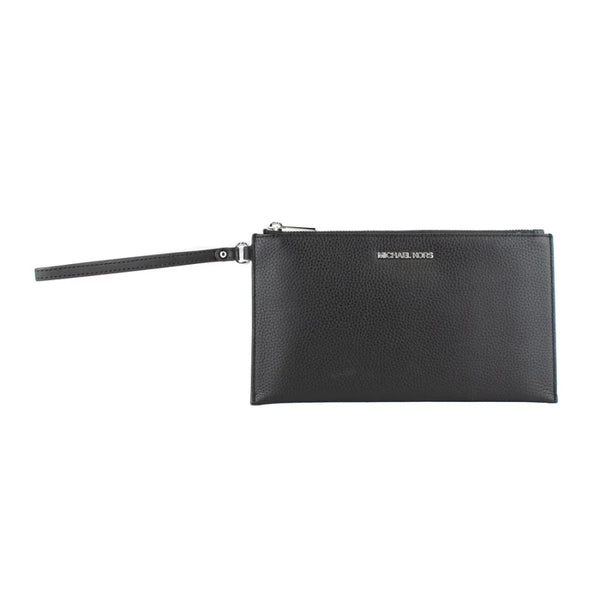 Michael Kors - Black Leather Clutch Bag