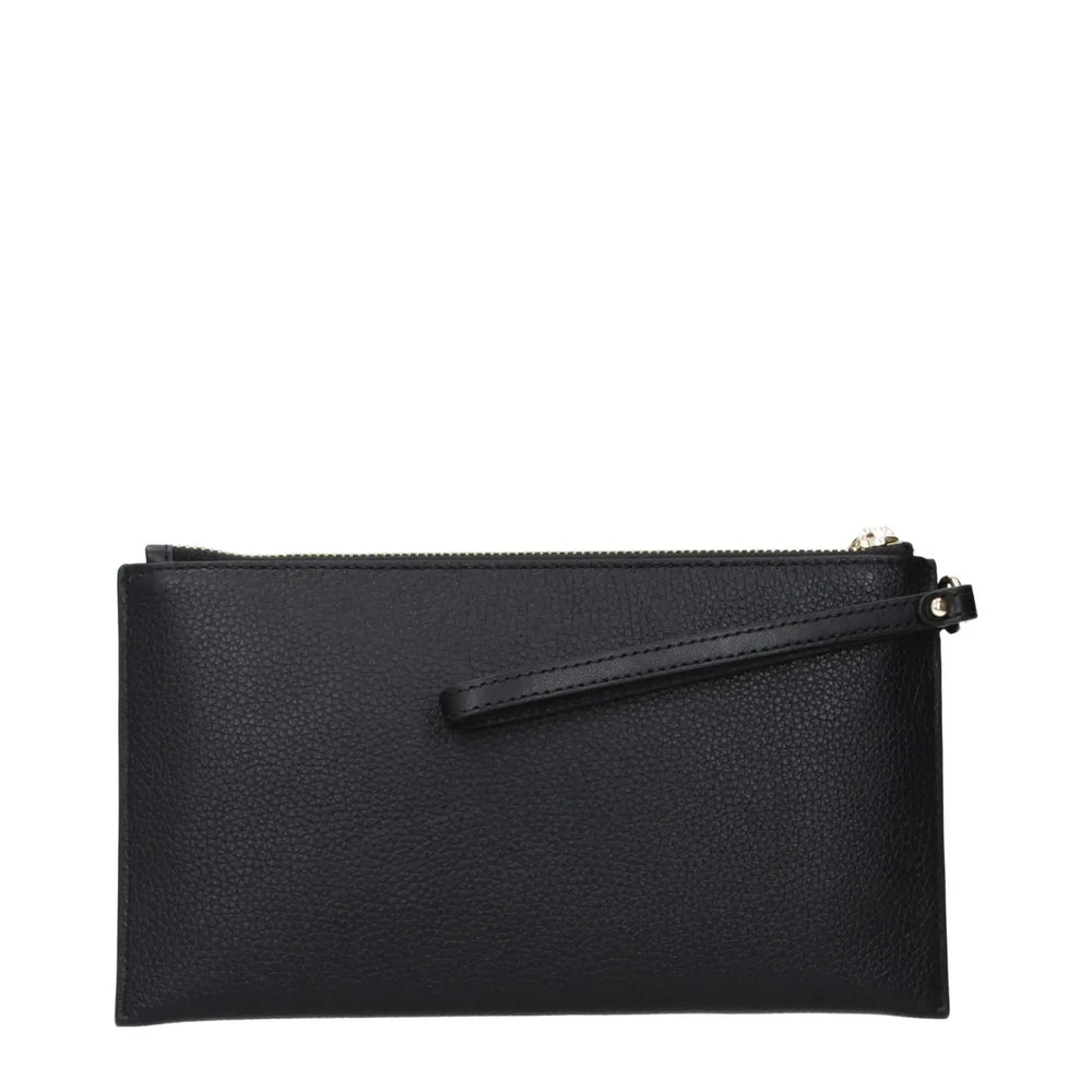Michael Kors - Black Leather Clutch Bag