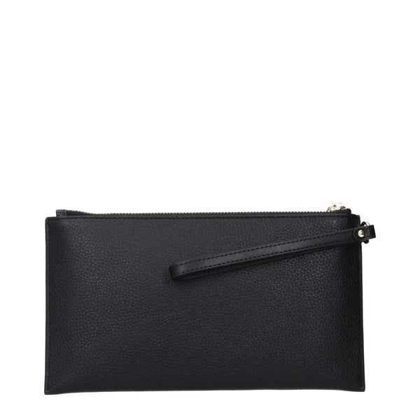 Michael Kors - Black Leather Clutch Bag