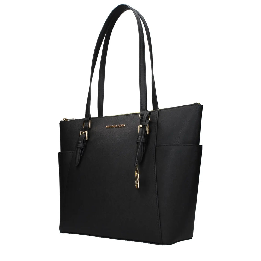 Women’s Michael Kors Black Leather Shoulder Bag