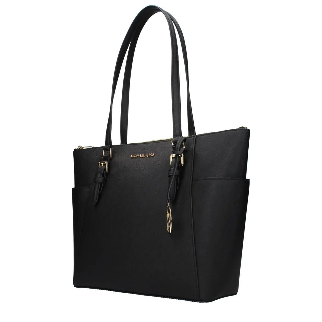 Women’s Michael Kors Black Leather Shoulder Bag