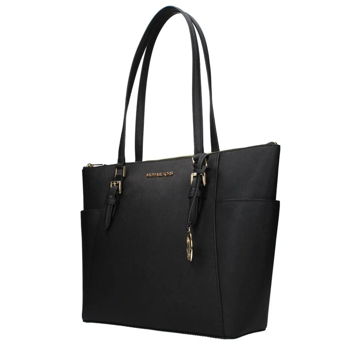 Women’s Michael Kors Black Leather Shoulder Bag