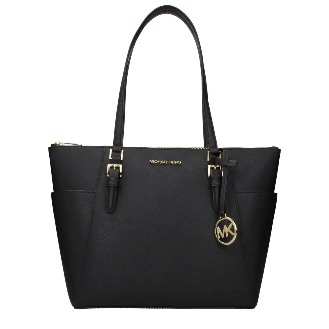 Women’s Michael Kors Black Leather Shoulder Bag