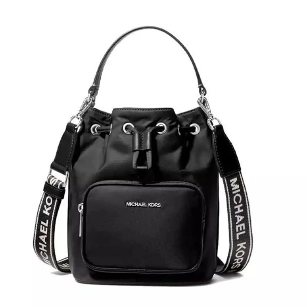 Michael Kors Black Nylon Backet Bag
