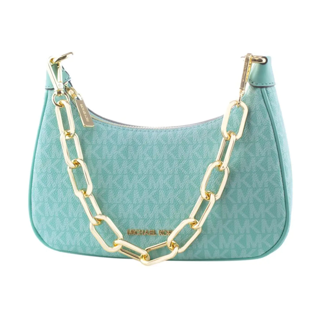 Michael Kors Blue Leather Handbag