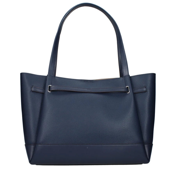 Michael Kors Blue Leather Shoulder Bag
