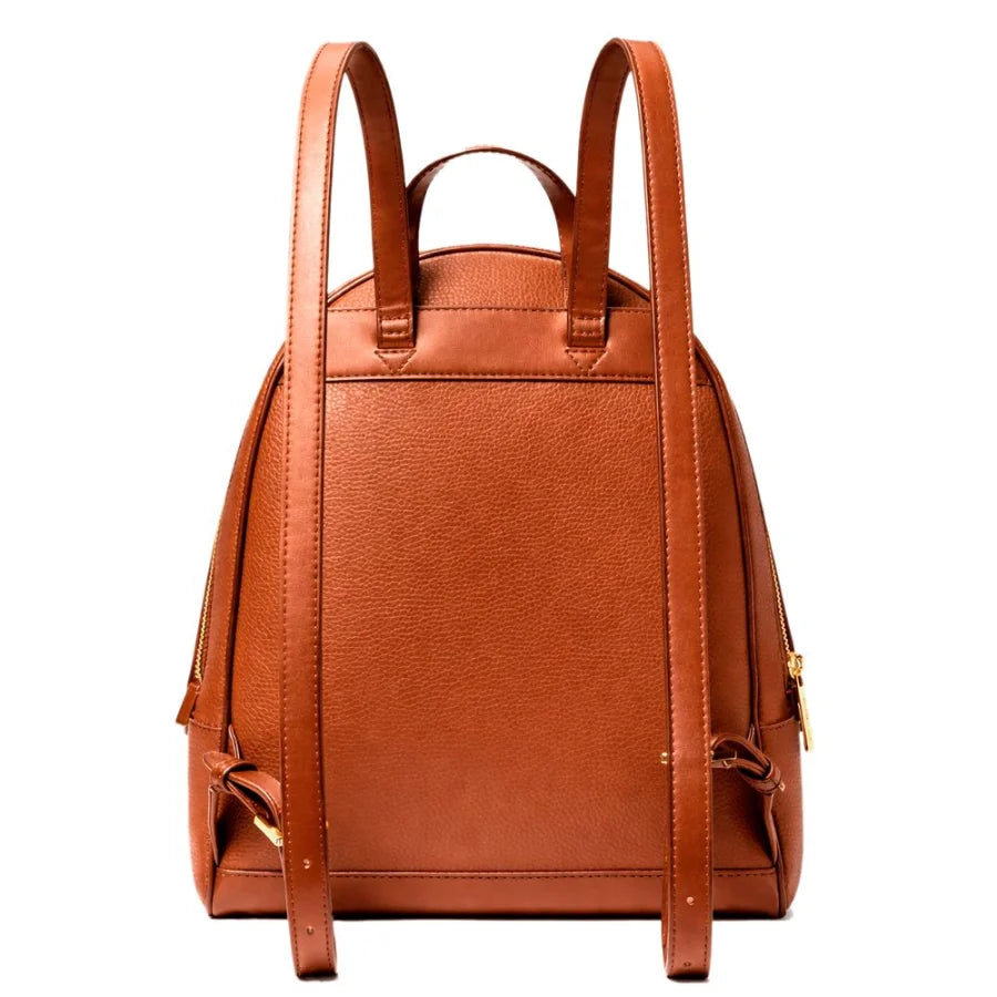 Michael Kors Brown Canvas Backpack
