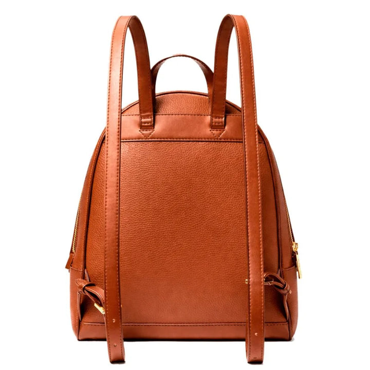 Michael Kors Brown Canvas Backpack