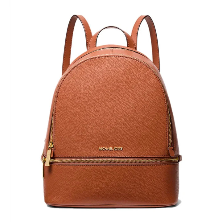 Michael Kors Brown Canvas Backpack