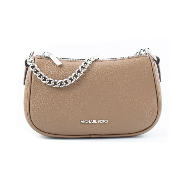 Michael Kors Brown Leather Crossbody Bag