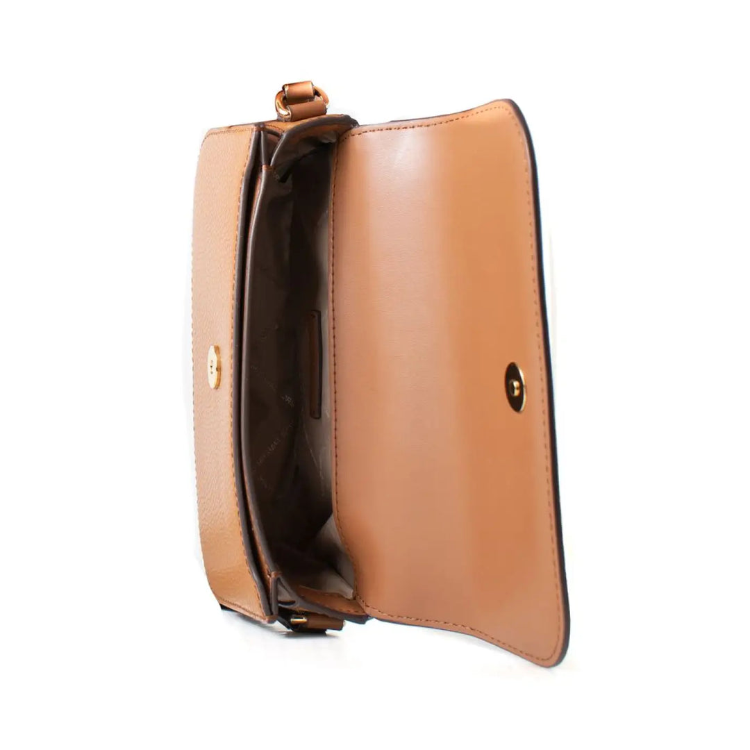 Michael Kors Brown Leather Crossbody Bag