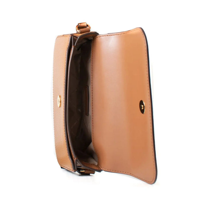 Michael Kors Brown Leather Crossbody Bag