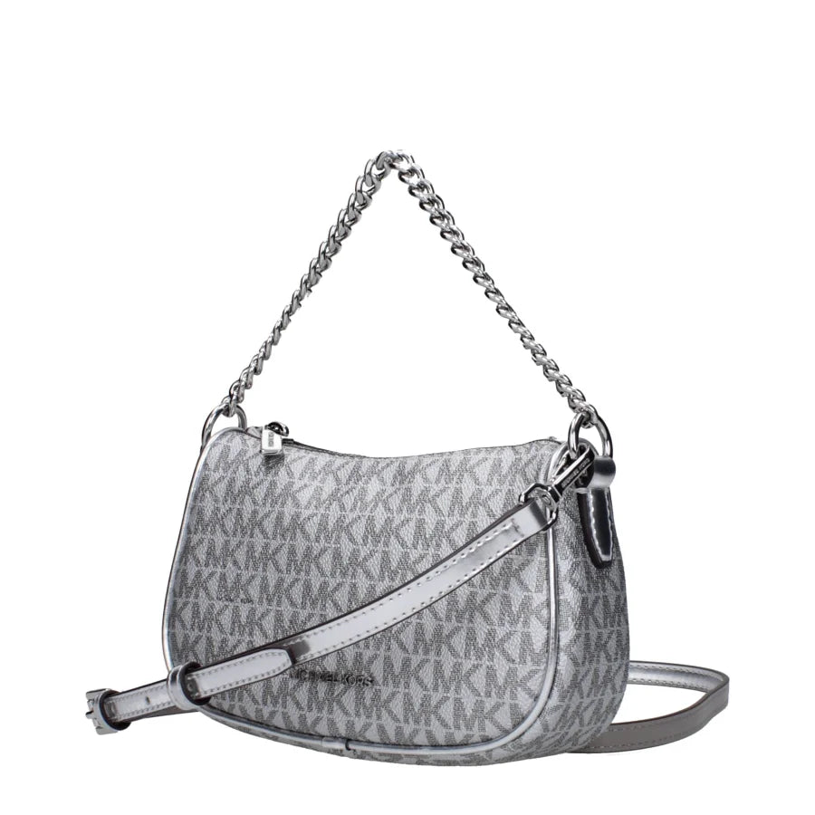 Michael Kors Gray Fabric Handbag