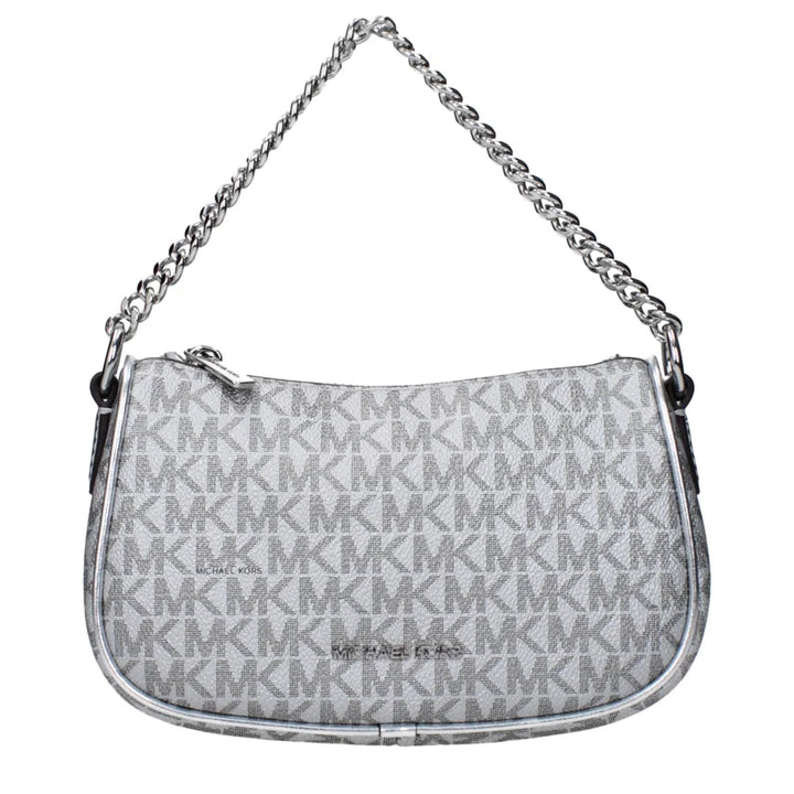 Michael Kors Gray Fabric Handbag