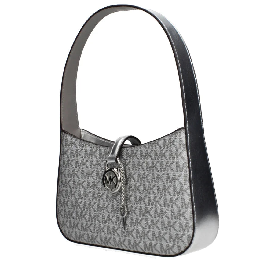 Michael Kors Gray Fabric Handbag