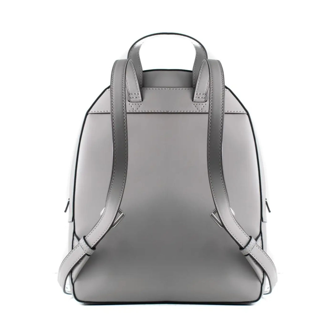 Michael Kors Gray Leather Backpack