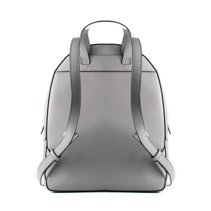 Michael Kors Gray Leather Backpack