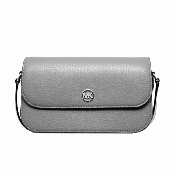 Michael Kors - Gray Leather Crossbody Bag