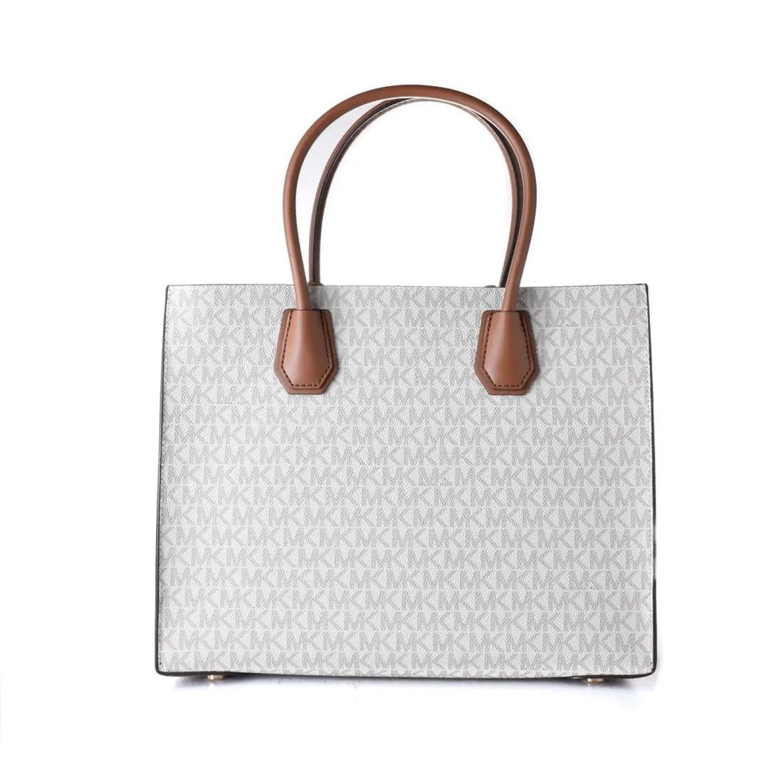 Michael Kors Gray Leather Handbag